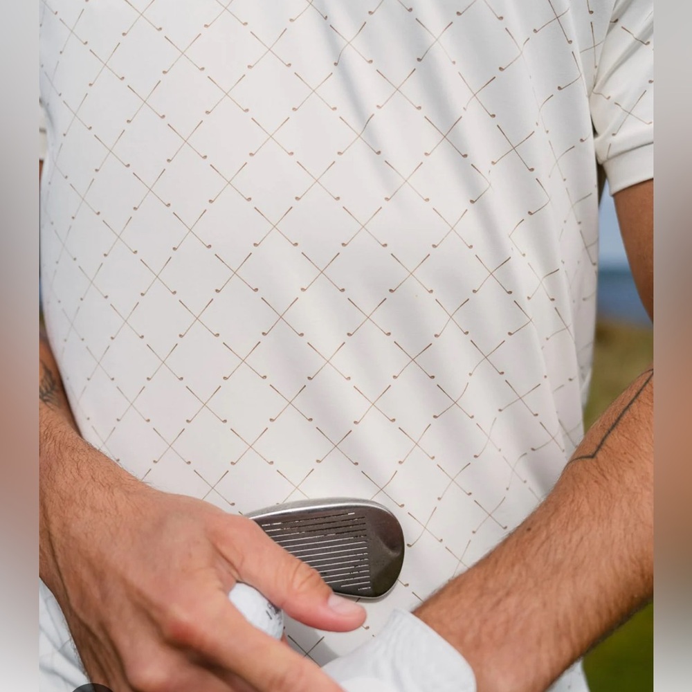 Mantra - Men's Shirt Golf Club Print 🏌️
